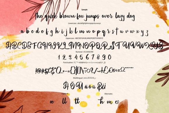 Gahesia Font - Preview 5