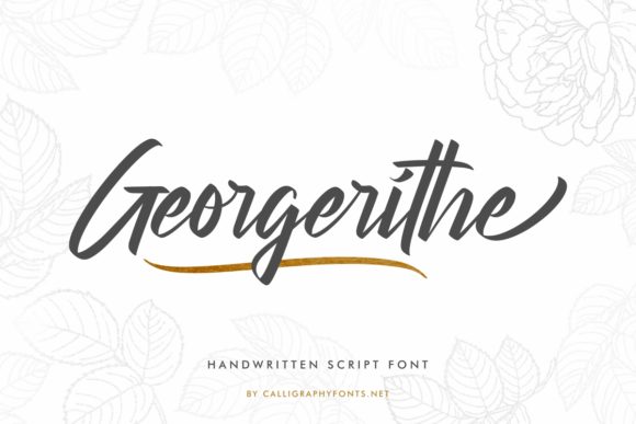 Georgerithe Font - Preview 1