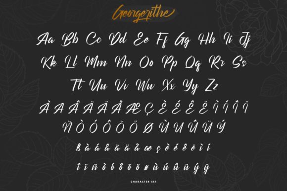 Georgerithe Font - Preview 4