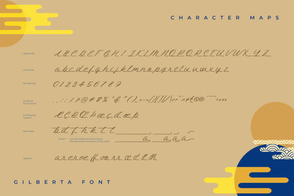 Gilberta Font - Preview 4