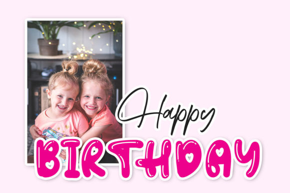 Gingies Bubble Font - Preview 3