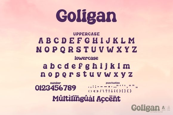 Goligan Font - Preview 6