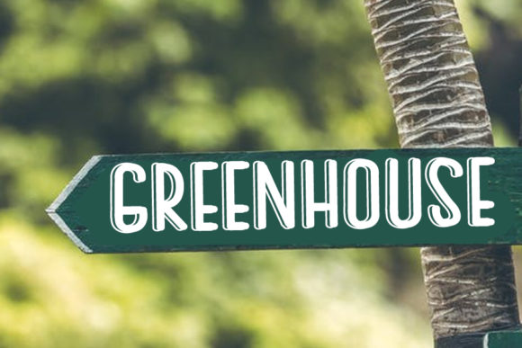 Green House Font - Preview 1