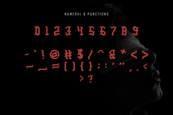 Hendrique Font PNG with transparent background - Preview 5