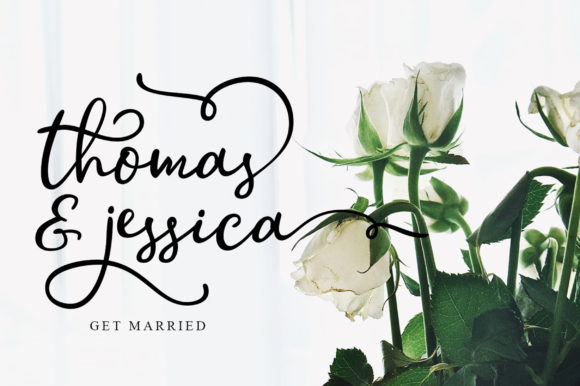 Hollymoon Font PNG with transparent background - Preview 3