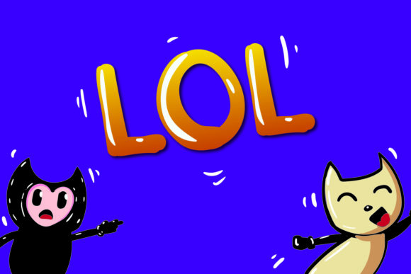 Kartoon Movie Font PNG with transparent background - Preview 4