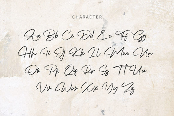 King Waller Font PNG with transparent background - Preview 5