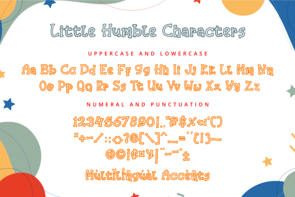Little Humble Font PNG with transparent background - Preview 5