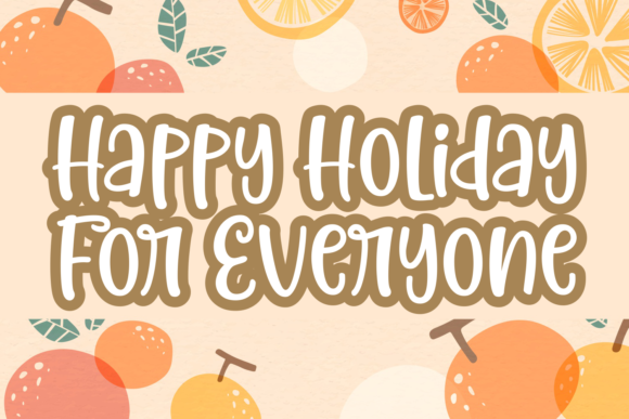 Milkshake Blueberry Font font preview - 4