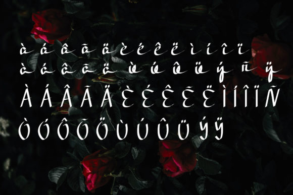 Onfire Font PNG with transparent background - Preview 4