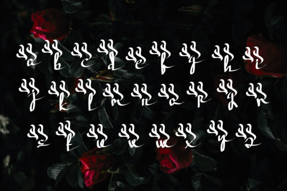 Onfire Font PNG with transparent background - Preview 5