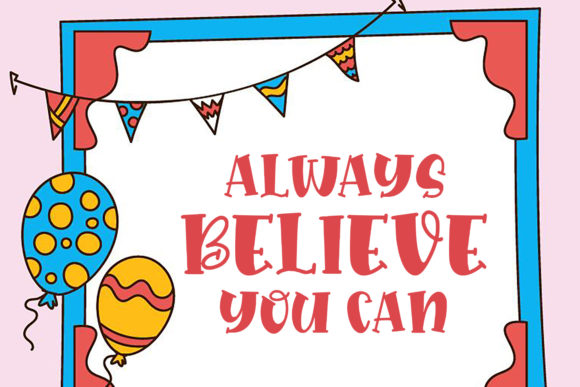 Quirkid Font PNG with transparent background - Preview 6