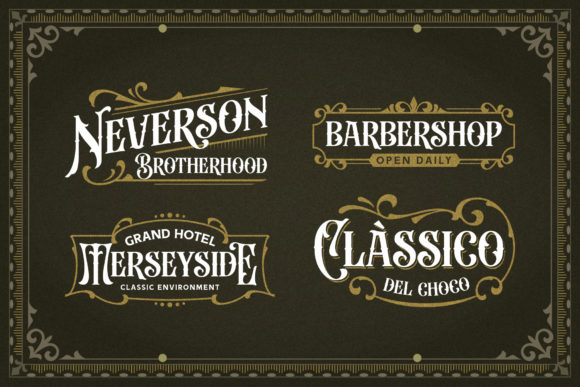 Beardsons Font - Preview 3