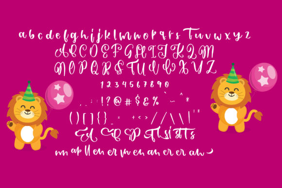 Bella Sapira Font - Preview 4