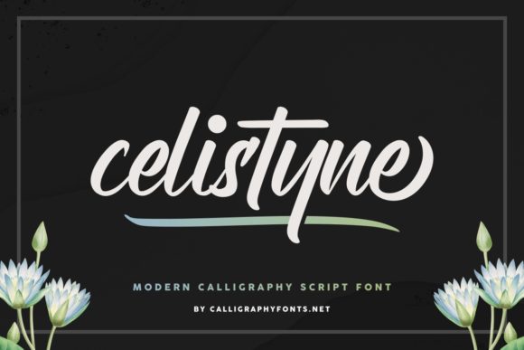 Celistyne Font - Preview 1