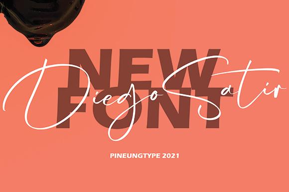 Diego Satir Font by Pineungtype & Missinklab · Creative Fabrica