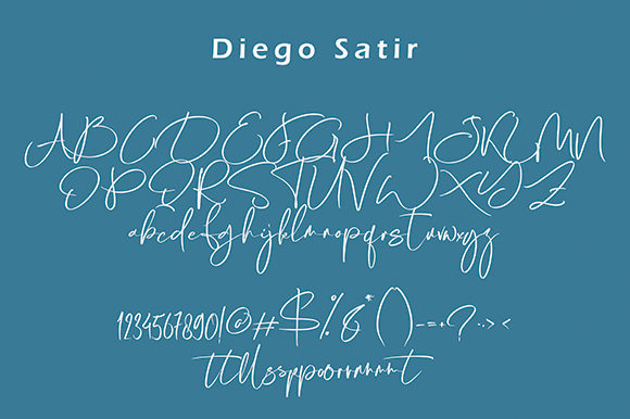 Diego Satir Font - Preview 6