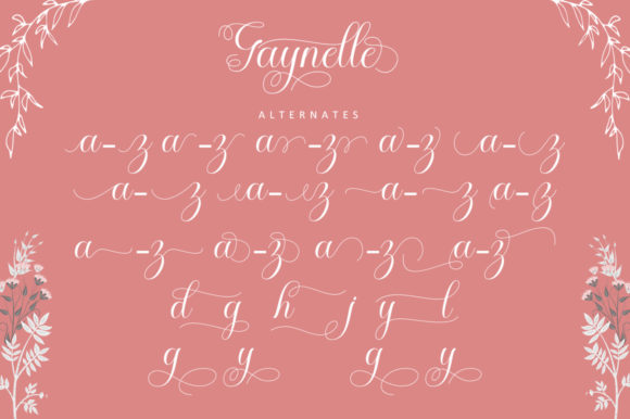 Geynelle Font - Preview 6