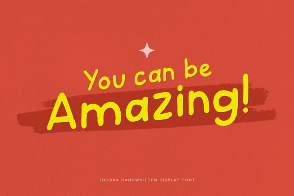 Jojoba Font PNG with transparent background - Preview 1