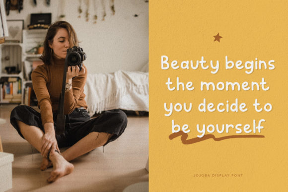 Jojoba Font PNG with transparent background - Preview 2