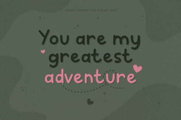 Jojoba Font PNG with transparent background - Preview 6
