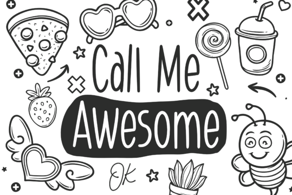 Little Sooner Font PNG with transparent background - Preview 5