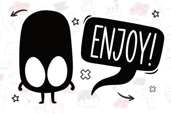 Little Sooner Font PNG with transparent background - Preview 6