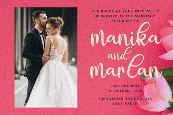 Manika Font PNG with transparent background - Preview 1