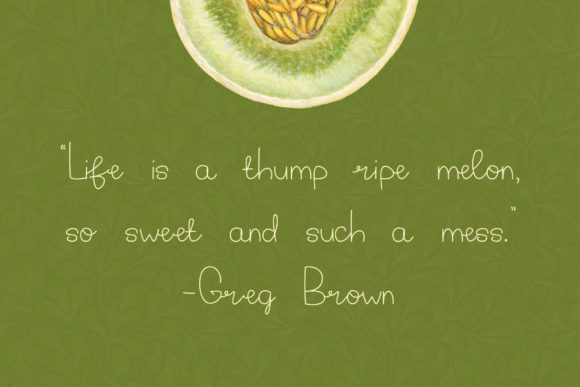 Melon Font PNG with transparent background - Preview 2