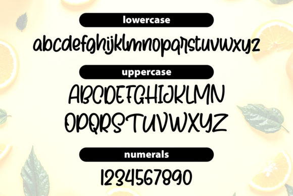 Migawe Font font preview - 5