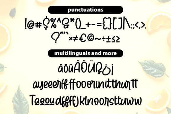 Migawe Font font preview - 6