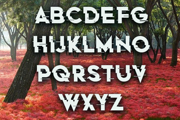 Nectar Font PNG with transparent background - Preview 2