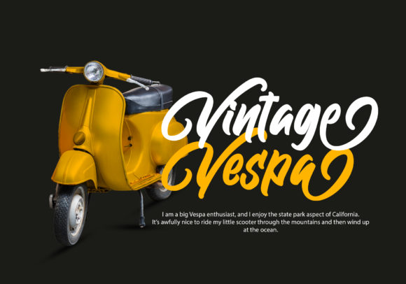 Rolling Bold Font PNG with transparent background - Preview 2
