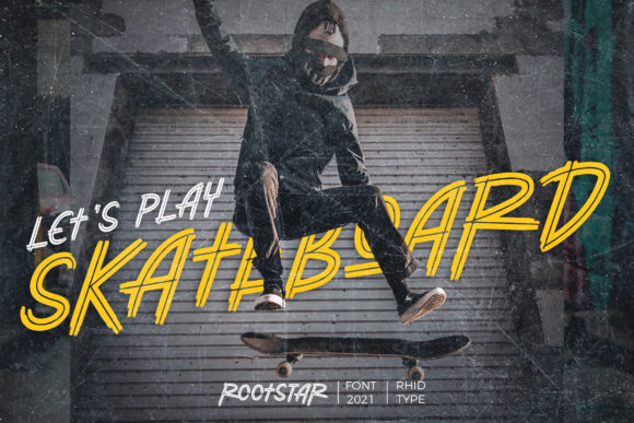 Rootstar Font PNG with transparent background - Preview 1