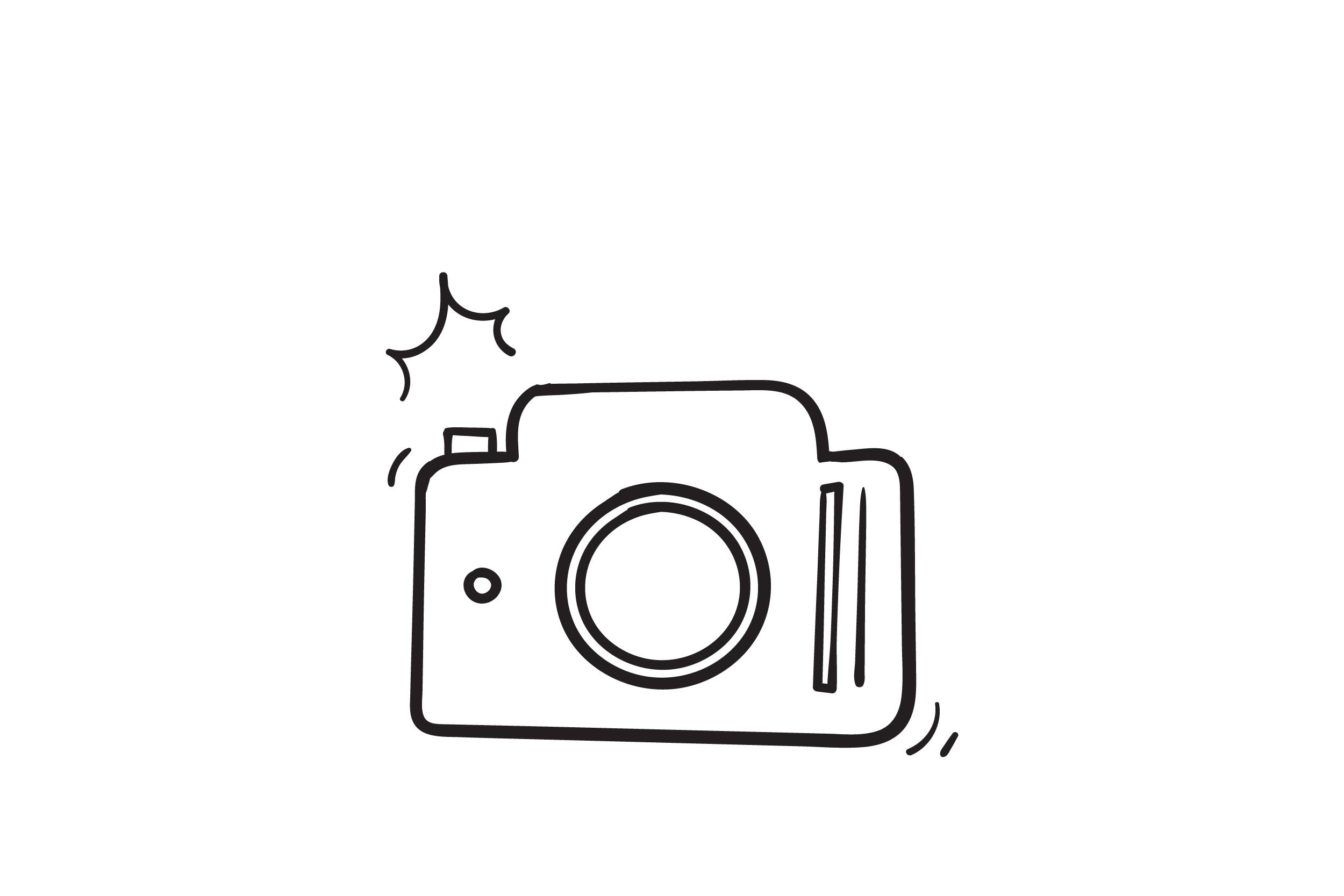 Doodle Camera Grafik Von GwensGraphicstudio · Creative Fabrica
