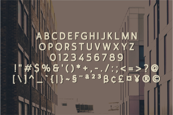Bodtwenty Font - Preview 2