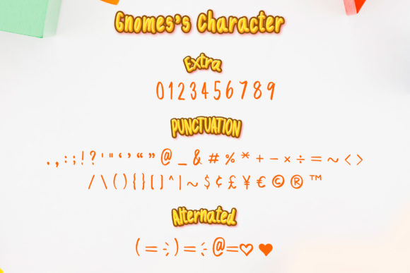 Gnomes Font - Preview 2