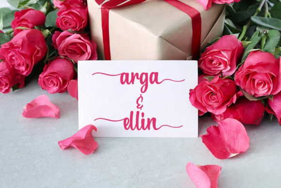 Malinaj  Font PNG with transparent background - Preview 6