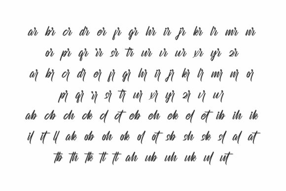 Relaunchers Font font preview - 4