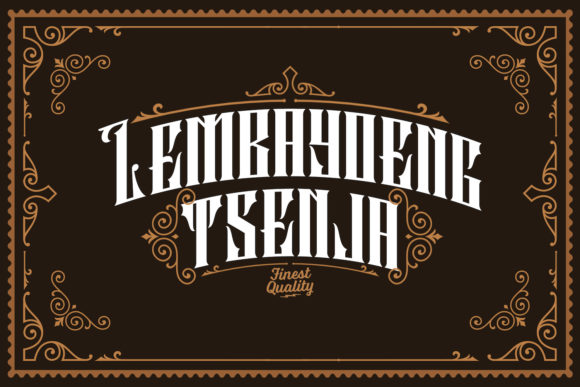 Aurel Shine Font - Preview 1
