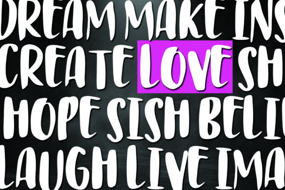 Black Sweet Font - Preview 2