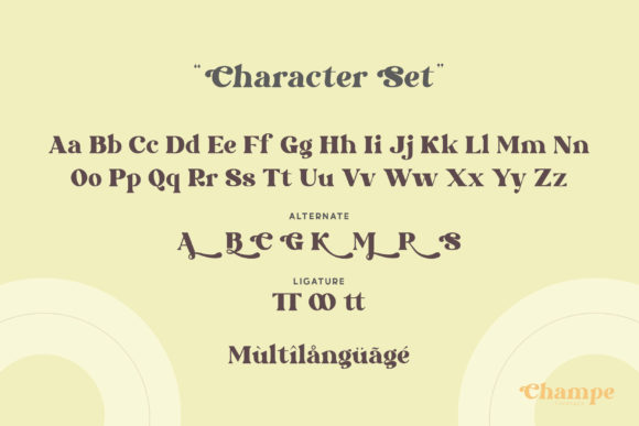Champe Font - Preview 4