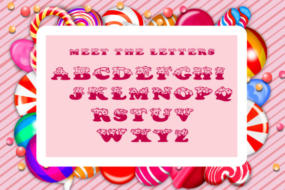 Donut Font - Preview 1