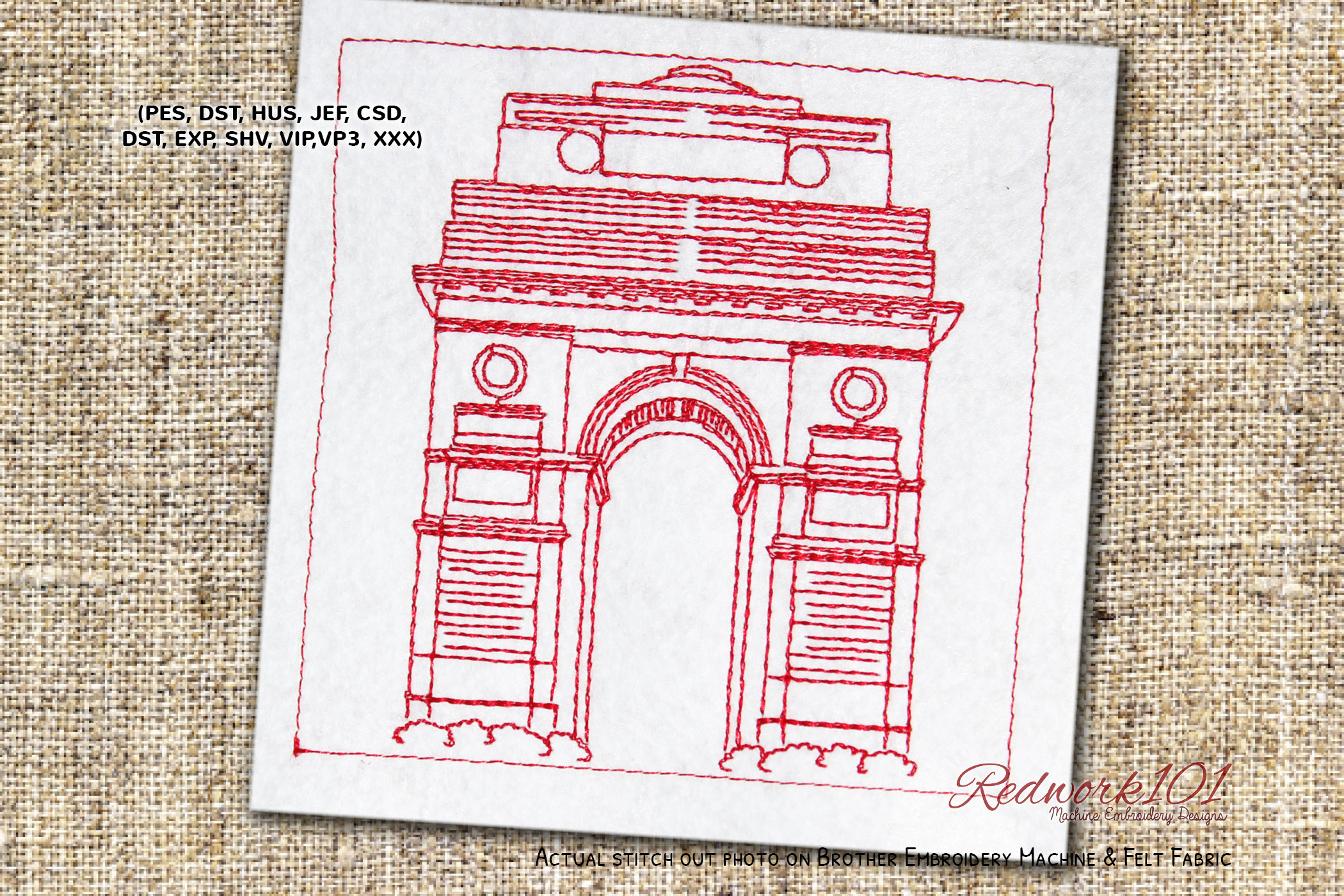 India Gate Lineart