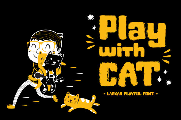 Laekar Font PNG with transparent background - Preview 2