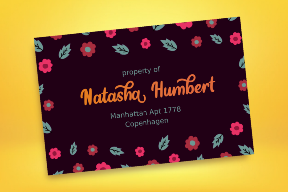 Lemonade Party Font PNG with transparent background - Preview 4