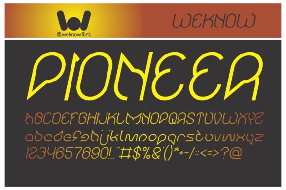 Maruciel Font PNG with transparent background - Preview 3