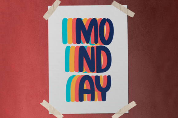 Senoya Bright Font PNG with transparent background - Preview 6