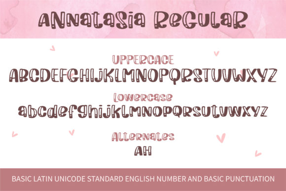 Annatasia Font - Preview 2