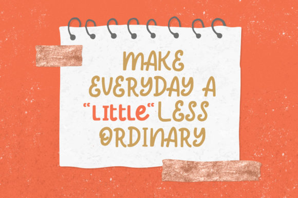 Asterluck Font - Preview 3